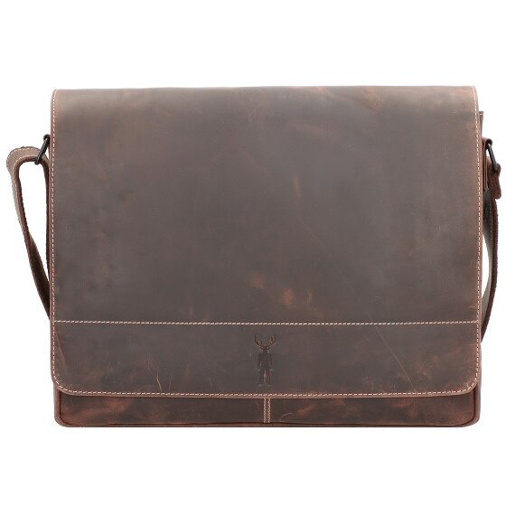 Jack Kinsky Baltimore 5 Messenger Leather 38 cm
