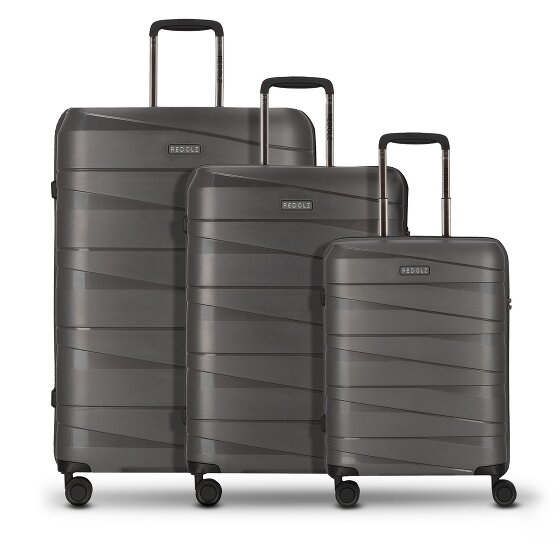 Redolz Essentials 10 3-SET 4 kółka Zestaw walizek 3-części