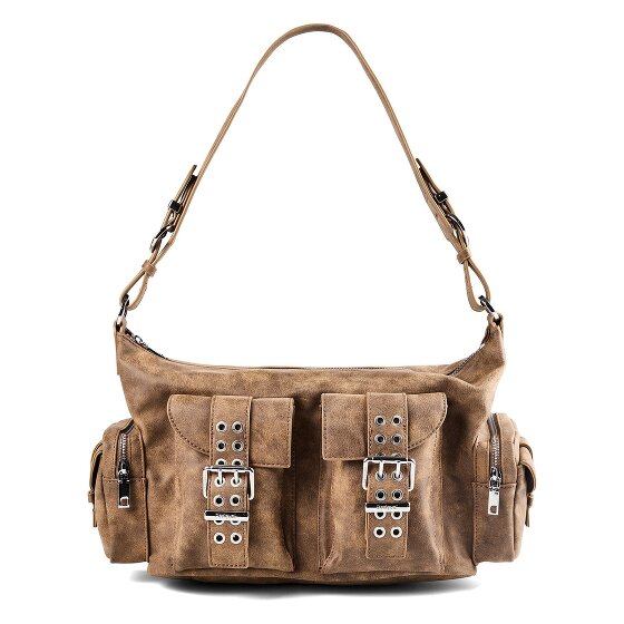 Desigual Valentine Camel Torba na ramię 29 cm