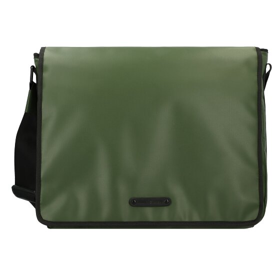 Greenburry Upcycled Tarpaulin Posłaniec 40 cm Komora na laptopa