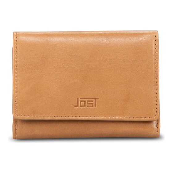 Jost Rana Portfel Ochrona RFID Skórzany 12 cm