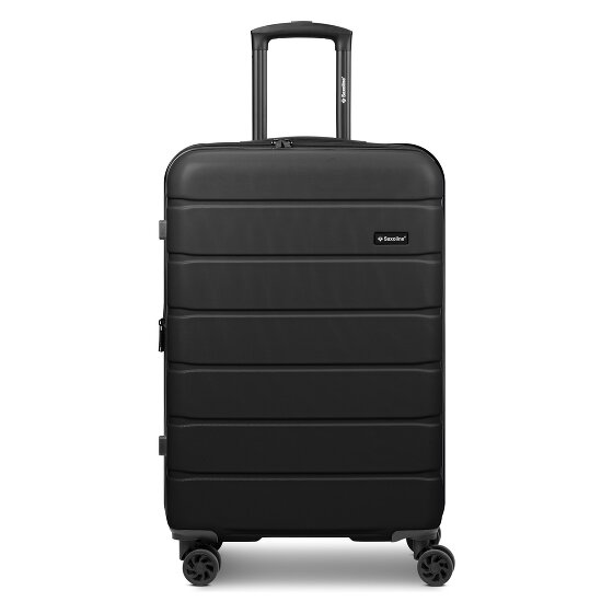 Saxoline Miami 4 kółka Walizka M 65 cm z funkcją poszerzenia