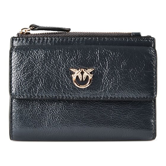 PINKO Compact Wallet Portfel Skórzany 13 cm