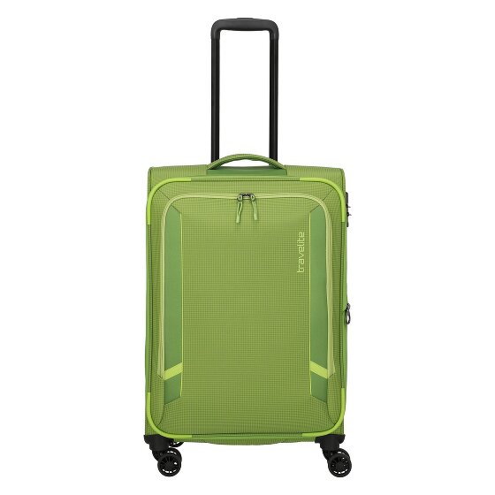 Travelite Corsiica 4 kółka Walizka M 67 cm z plisą rozprężną