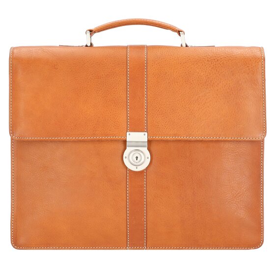 Leonhard Heyden Bergamo Teczka skórzana 40 cm Komora na laptopa