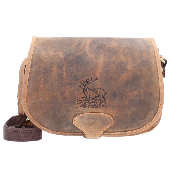 Greenburry Torba myśliwska Vintage Torba na ramię skórzana 30 cm