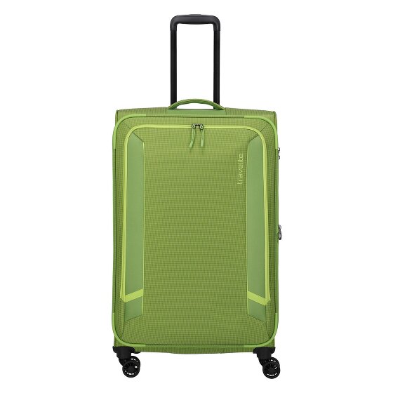 Travelite Corsiica 4 kółka Walizka L 77 cm z plisą rozprężną