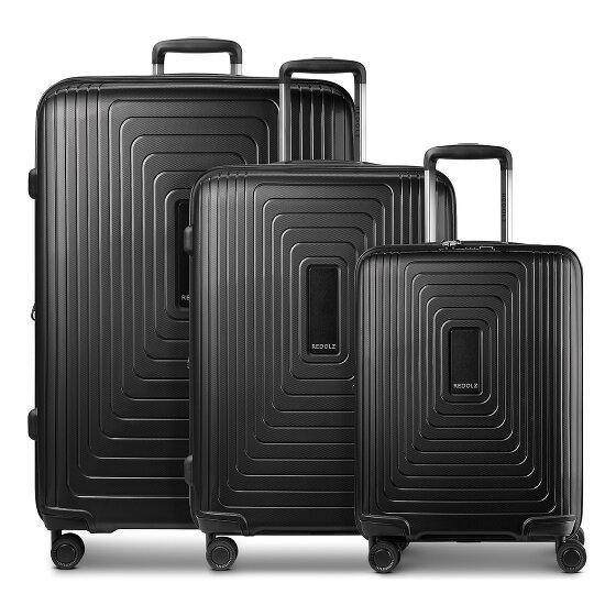 Redolz Essentials 14 4 kółka Zestaw walizek 3-części z funkcją poszerzenia