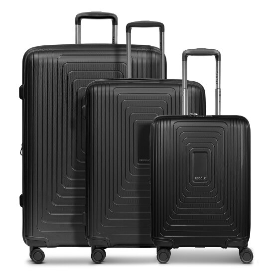 Redolz Essentials 14 4 kółka Zestaw walizek 3-części z plisą rozprężną