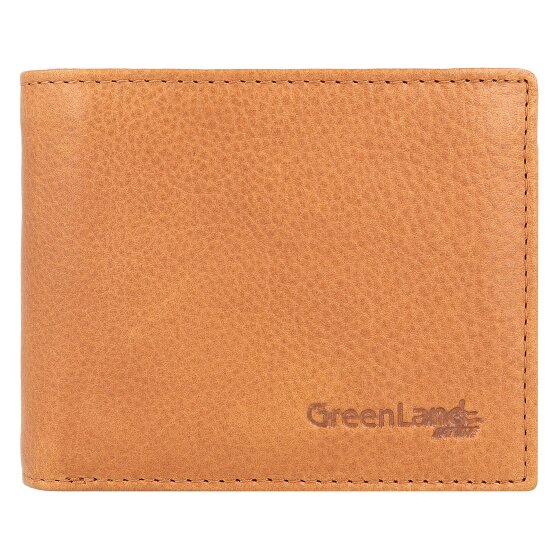 Greenland Nature GreenLand NATURE Portfel Ochrona RFID Skórzany 12 cm