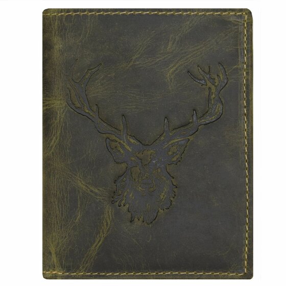 Greenburry Vintage Wallet Stag Leather 9,5 cm