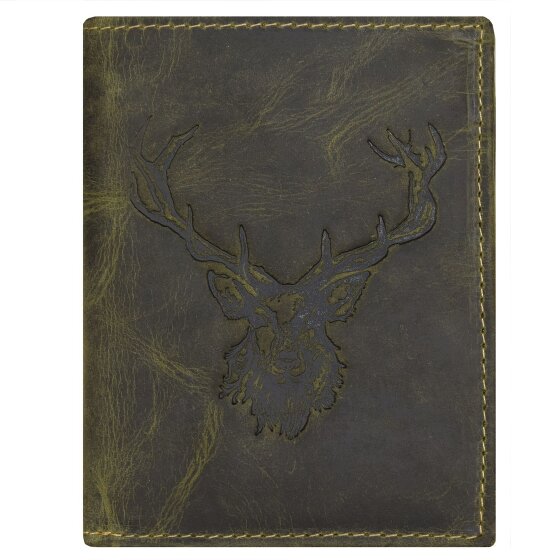 Greenburry Vintage Wallet Stag Leather 9,5 cm