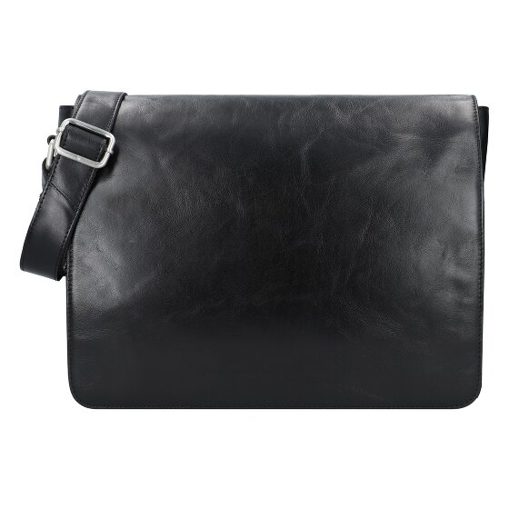 Leonhard Heyden Cambridge Messenger Leather 38 cm przegroda na laptopa