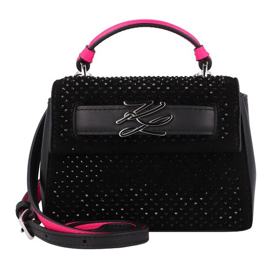Karl Lagerfeld Autograph Mini Torba Handbag Skórzany 16 cm