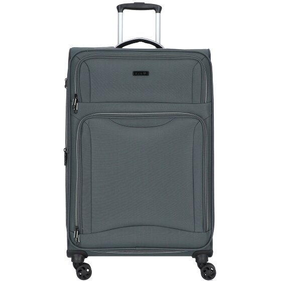 d&n Travel Line 9204 4 kółka Walizka L 76 cm z plisą rozprężną