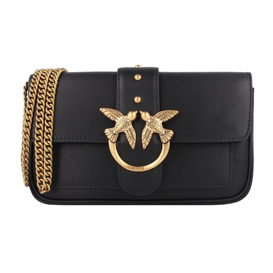 PINKO Love One One Torba na ramię Skórzany 19.5 cm