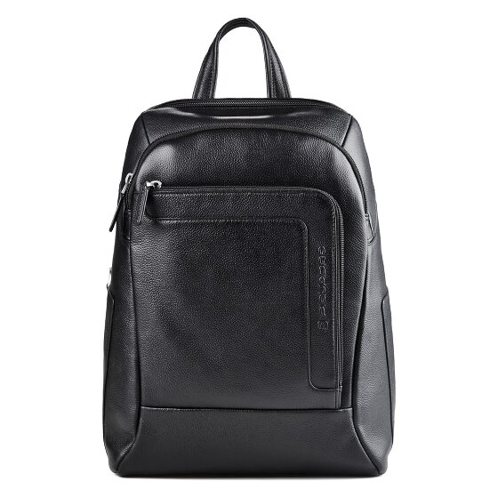 Piquadro Plecak Skóra 39 cm Komora na laptopa