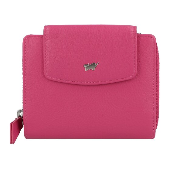 Braun Büffel Joy Portfel Ochrona RFID Skórzany 12 cm