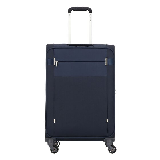 Samsonite Citybeat 4 kółka Walizka 66 cm z plisą rozprężną