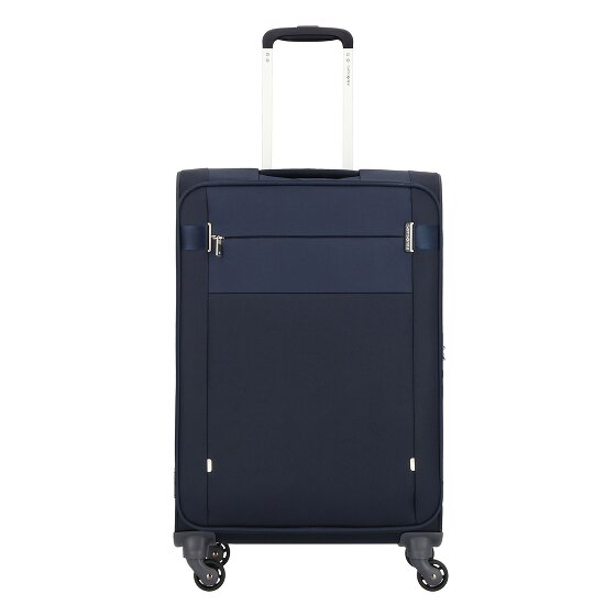 Samsonite Citybeat 4 kółka Walizka 66 cm z plisą rozprężną