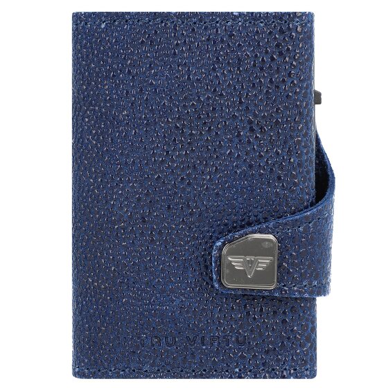 Tru Virtu Etui na karty kredytowe Click & Slide Portfel RFID Skóra 6,5 cm