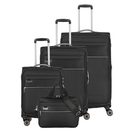 Travelite Miigo 4 kółka Zestaw walizek 4-części z funkcją poszerzenia