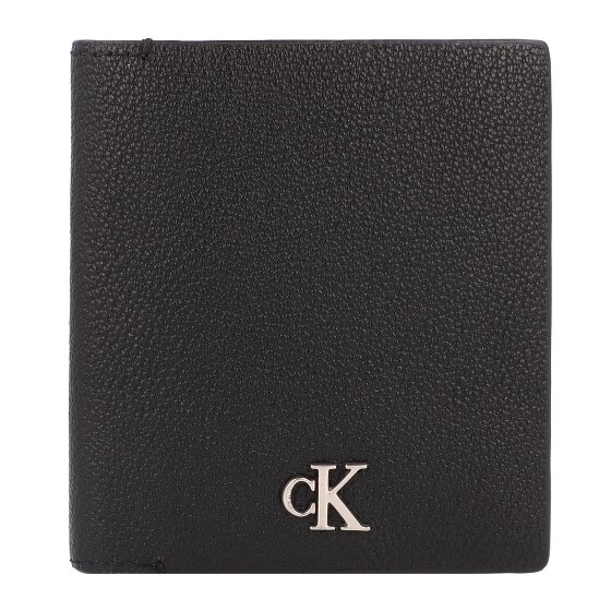 Calvin Klein Jeans Mono Portfel Ochrona RFID Skórzany 9.5 cm