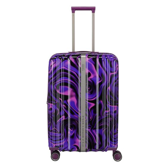 Travelite Lascana Edition 4 kółka Walizka M 65 cm z plisą rozprężną