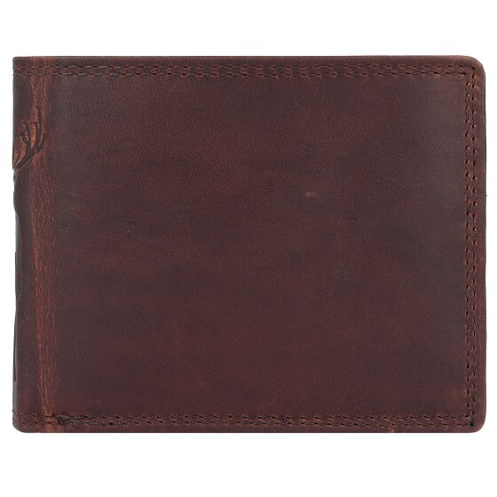 Jack Kinsky Monterey Portfel Ochrona RFID Skórzany 11.5 cm