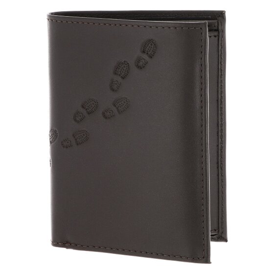 oxmox Leather Portfel Ochrona RFID Skóra 10 cm