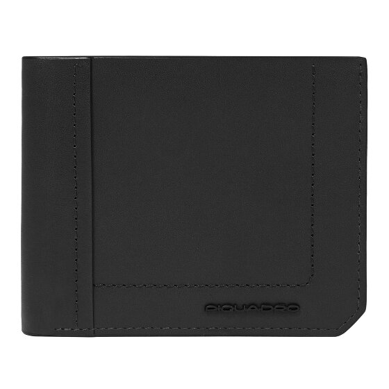 Piquadro Liko Portfel Ochrona RFID Skórzany 11 cm