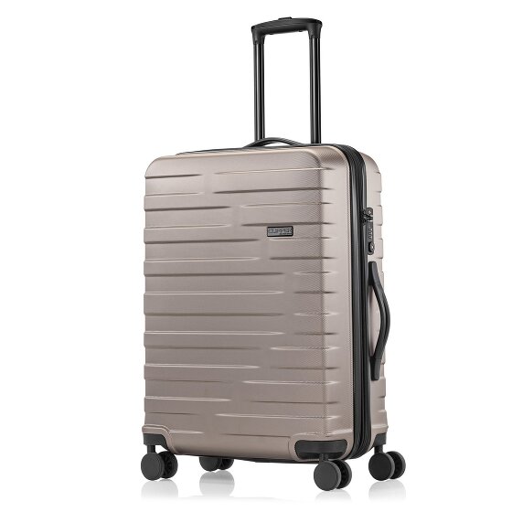 Pack Easy Clipper by Pack Easy Kosmo 4 kółka Walizka 67 cm z plisą rozprężną