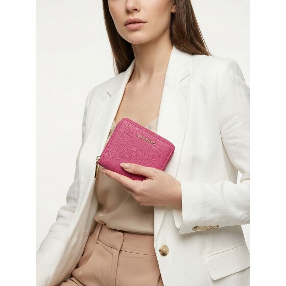 Lazarotti Bologna Leather Medium Zip-Around Wallet Leather 10 cm