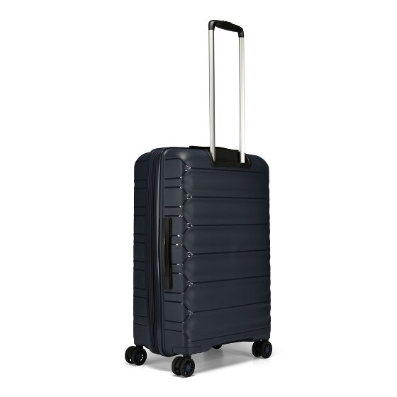 d&n Travel Line 4700 4 kółka Walizka 68 cm z plisą rozprężną