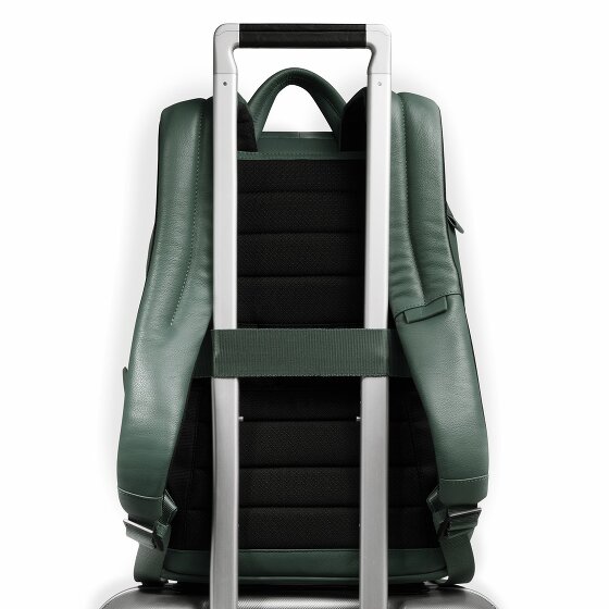 Piquadro Russel Plecak Skórzany 39 cm Komora na laptopa