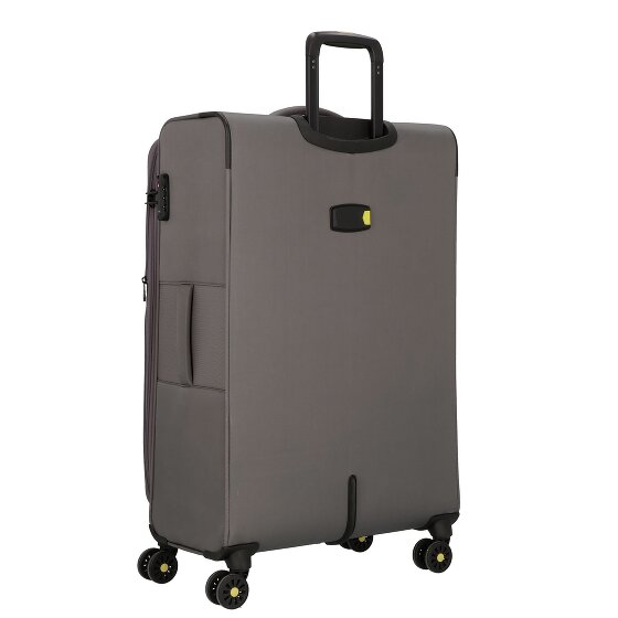 d&n Travel Line 9704 4 kółka Walizka L 78 cm z plisą rozprężną