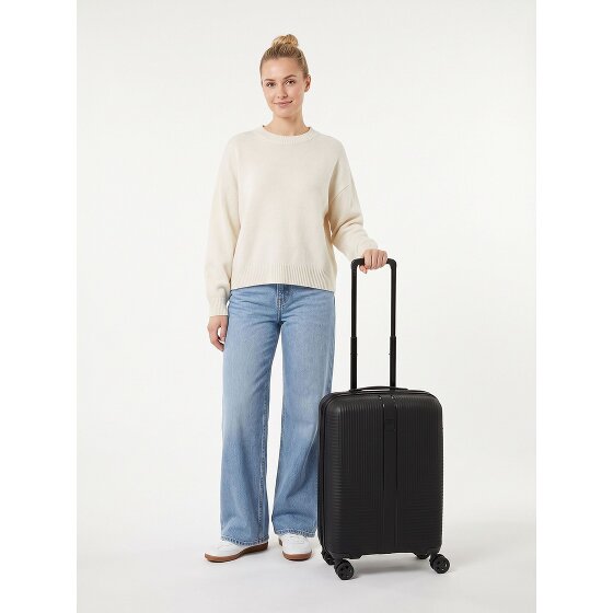 Travelite Air Stripe 4 kółka Walizka kabinowa S 55 cm z funkcją poszerzenia
