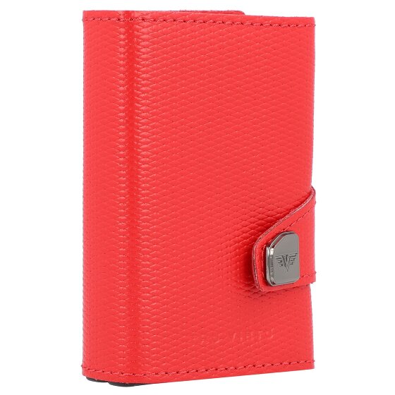 Tru Virtu Etui na karty kredytowe Click & Slide Portfel RFID Skóra 6,5 cm