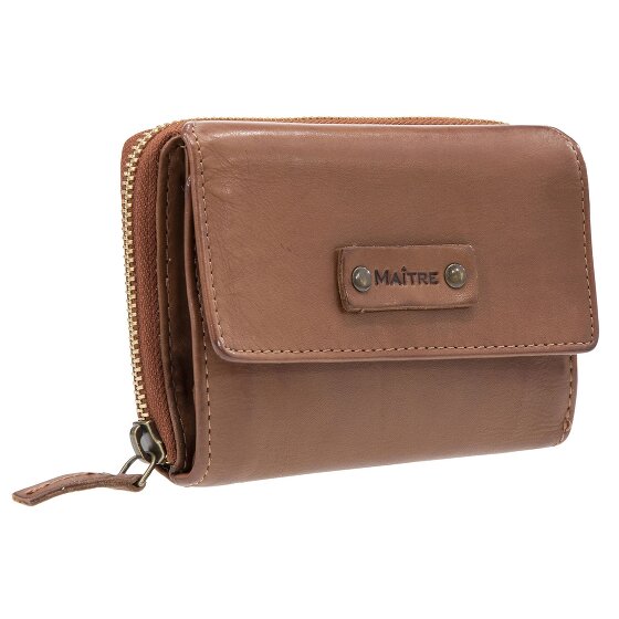 Maître Steinbach Dagrete Portfel Ochrona RFID Skórzany 13.5 cm