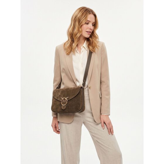 PINKO Love Satchel Mini Torba na ramię Skóra 20 cm