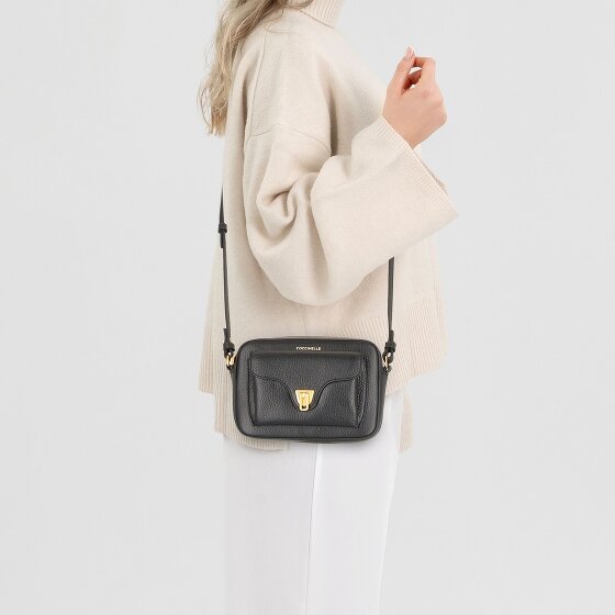 Coccinelle Beat Soft Mini Torba Torba na ramię Skórzany 18 cm