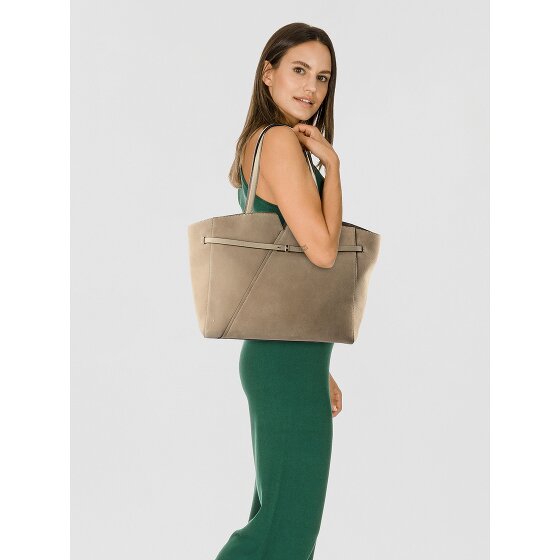 Boss Boss Revers Shopper Bag Skórzany 37 cm Komora na laptopa