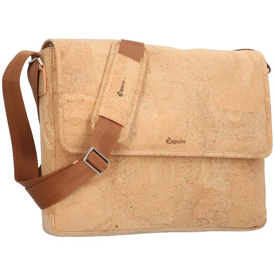 Esquire Cork Messenger 39 cm przegroda na laptopa