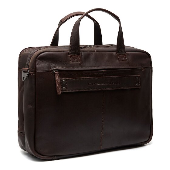The Chesterfield Brand Wax Pull Up Teczka Skórzany 44 cm Komora na laptopa