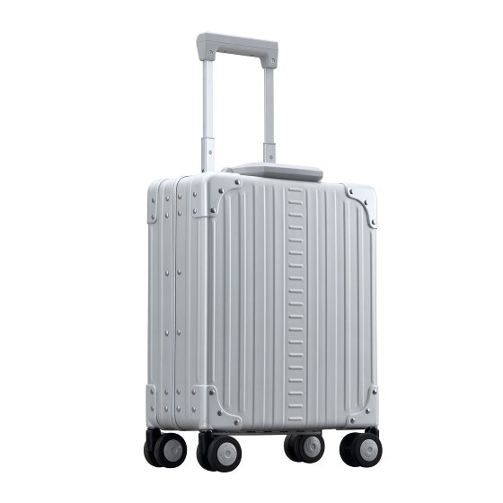 Aleon Aluminiowa walizka kabinowa na 4 kółkach, 42 cm, z przegrodą na laptopa