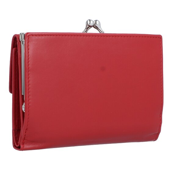 Esquire Nowy jedwabny portfel skórzany 13 cm