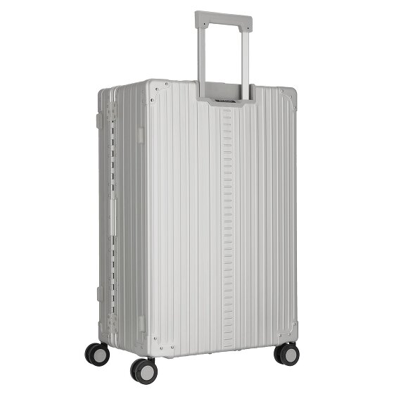 Aleon Walizka na kółkach Traveler Macro z 4 kółkami, aluminiowa, 77 cm, z torbą na ubrania