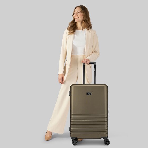 camel active Hanoi 4 kółka Walizka M 65 cm z plisą rozprężną
