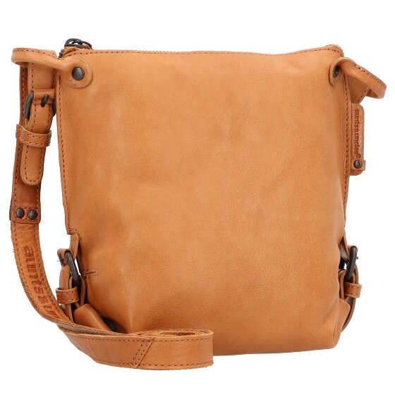 aunts & uncles Luksusowa torba na ramię Grandma's Luxury Club Mrs. Chocolate Cookie, skórzana, 21 cm