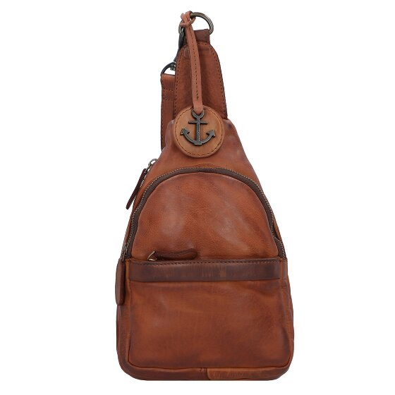 Harbour 2nd Skórzana torba na ramię Urban Poets 26 cm